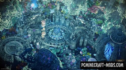 minecraft underwater city map