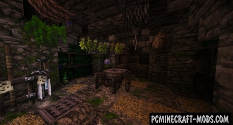 Old Rustic House Map For Minecraft