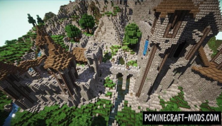 Epic Medieval Castle Map For Minecraft