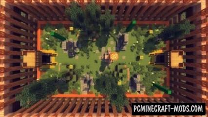 The 1v1 Zone - PvP Arena Map For Minecraft