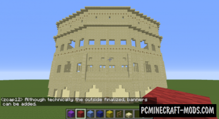 Colosseum - Building, Arena Map For Minecraft