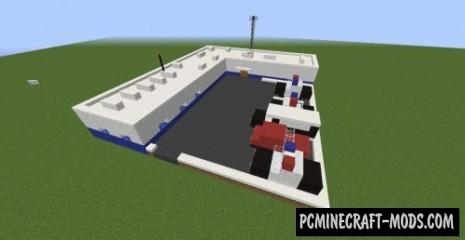 Small Police Station for Small Town Map For MC