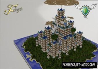 Firze - The Paradise Island - Castle Map Minecraft