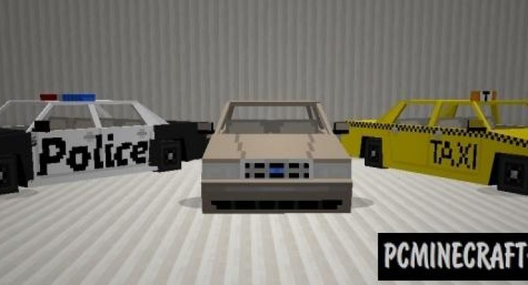 Spino's Vehicles Mod For Minecraft 1.7.10