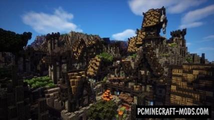 Viking Village - Town Map For Minecraft