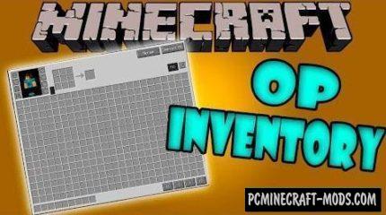Overpowered Inventory - GUI Mod For MC 1.12.2, 1.8.9, 1.7.10