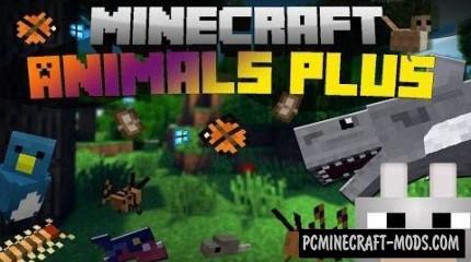 Animals Plus Mod For Minecraft 1.9.4, 1.8.9, 1.7.10