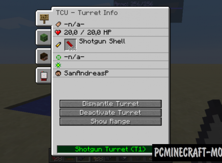 Turret Mod Rebirth - Tech Guns Mod For Minecraft 1.12.2