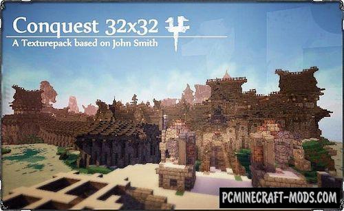 Conquest 32x32 Medieval Resource Pack For Minecraft 1.14.4