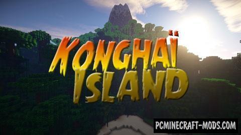 Konghai Island - Survival Map For Minecraft