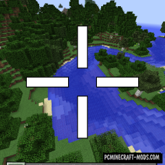 Custom Crosshair - GUI Mod Minecraft 1.19, 1.18.2, 1.12.2