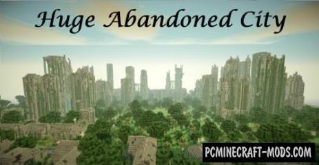 Huge Abandoned City Map For Minecraft