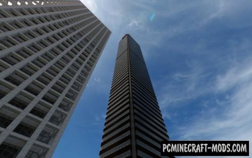 Aon Centre Los Angeles Map For Minecraft