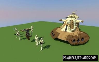 Armored Assault Tank - Art Map For Minecraft