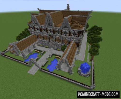Medieval Mansion Map For Minecraft