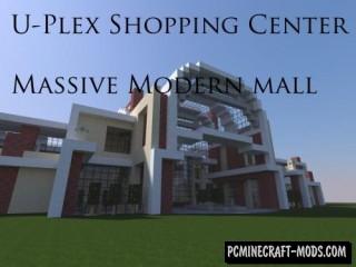 U-Plex Shopping Center Map For Minecraft
