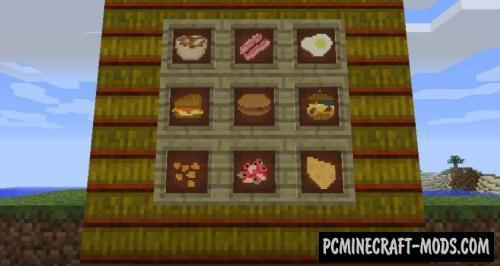 Bird's Foods Mod For Minecraft 1.12.2, 1.10.2, 1.9.4, 1.8.9