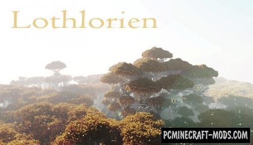 Lothlorien - Custom Terrain Map For Minecraft