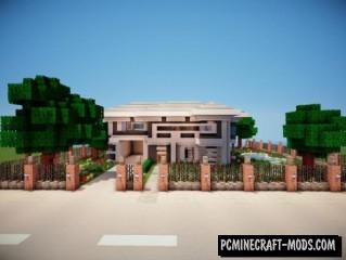 Modern House Map For Minecraft