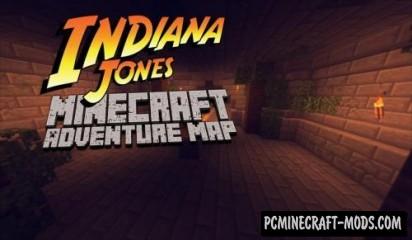 Indiana Jones Mini Adventure Map For Minecraft