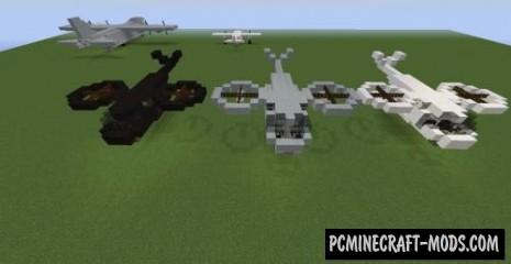 Avatar Helicopter - 3D Art Map For Minecraft