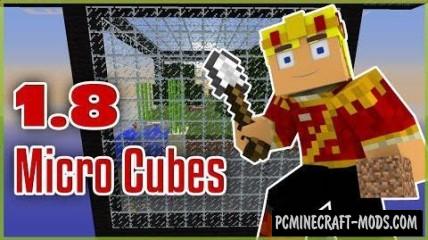 Micro Cubes - Survival, Minigame Map For MC