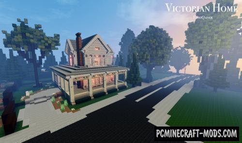 Victorian Home - Survival Map For Minecraft