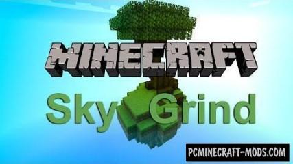 Skygrind - Survival Map For Minecraft