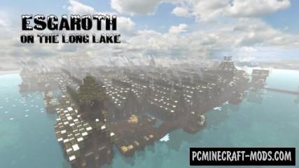 Esgaroth - A Lord of the Rings Build Map For Minecraft
