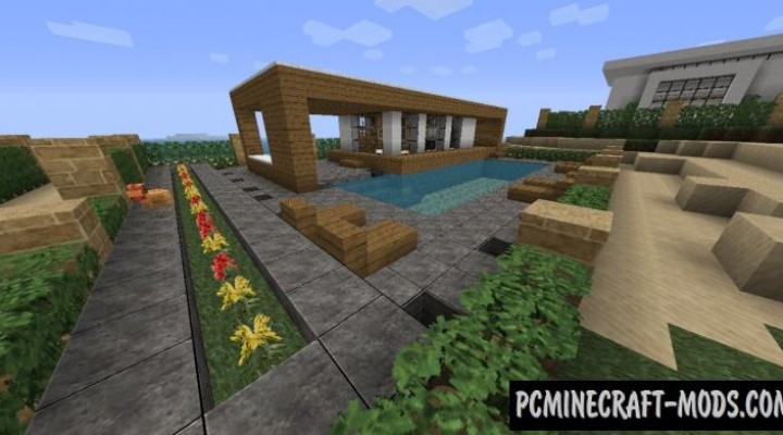 Modern House Map For Minecraft