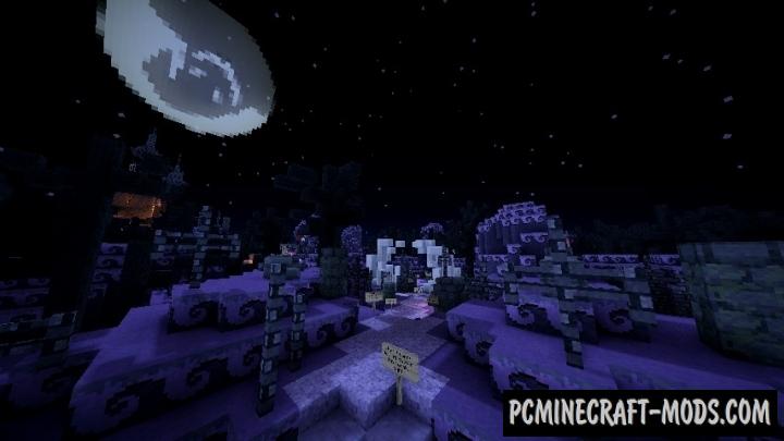 Halloween Town Map For Minecraft 1.14.1, 1.13.2  PC Java Mods