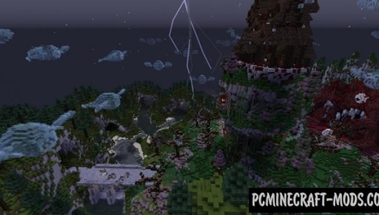 Haunted Mansion Halloween Map For Minecraft
