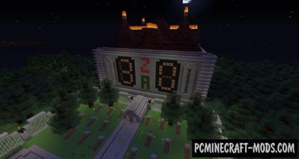 Zombie Arena - PvE, Survival Map For Minecraft