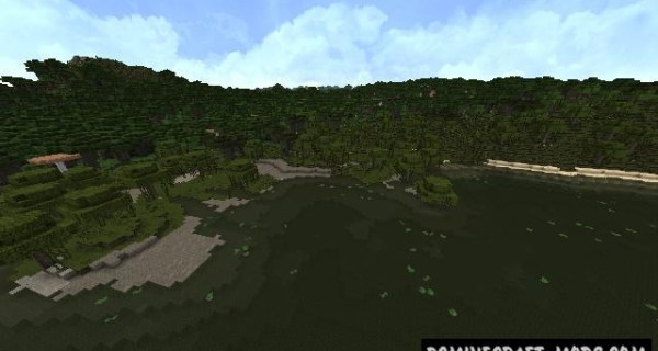 2K Realistic Custom Terrain Map For Minecraft