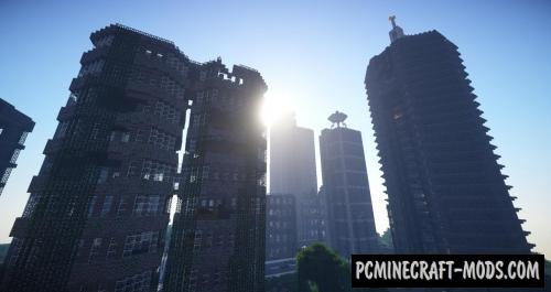 minecraft zombie apocalypse city map download