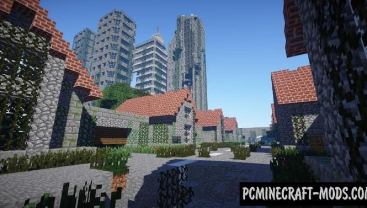 zombie apocalypse minecraft city map