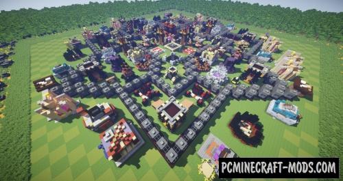 Clash of Clans - Town Map For Minecraft