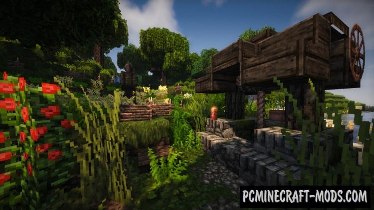 Old rustic house Map For Minecraft 1.14.1, 1.13.2  PC 