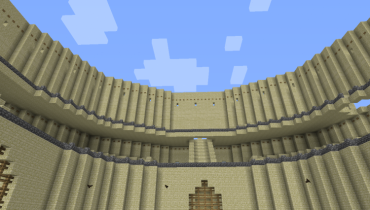Colosseum - Building, Arena Map For Minecraft