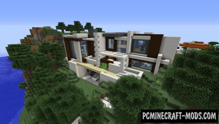 Механический дом для Minecraft - Скачать Карты