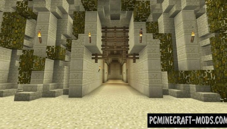 Desert Fortress - Castle Map For Minecraft