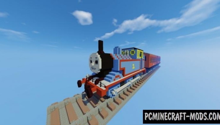 Thomas the Tank Engine - 3D Art Map For MC