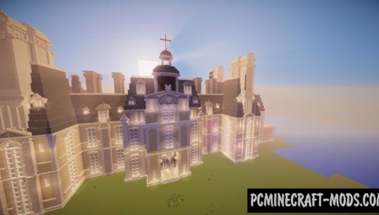 Heartfilia Mansion - Building Map For Minecraft