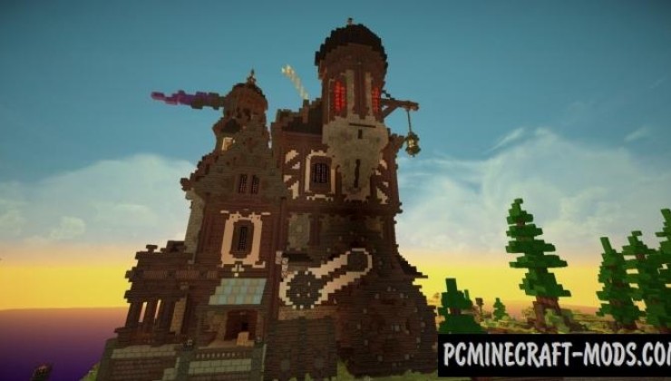 Medieval Playerhome - Mansion Map Minecraft