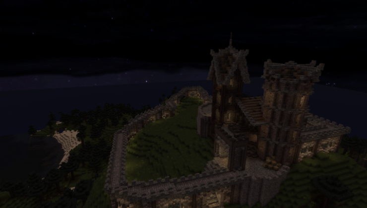 Medieval Castle - Survival Map For Minecraft