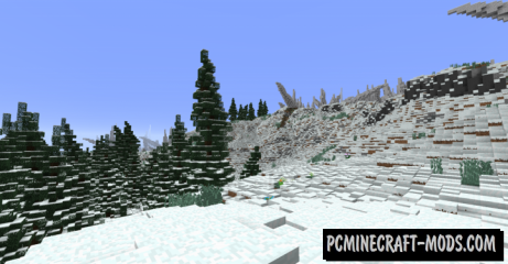 The Cold Cliffs of Calcratezz Map For Minecraft