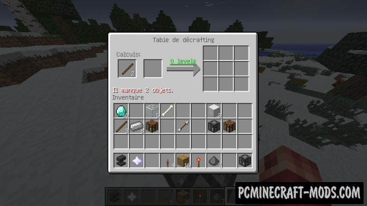 Uncrafting Table Mod For Minecraft 1.12.2, 1.11.2, 1.10.2 