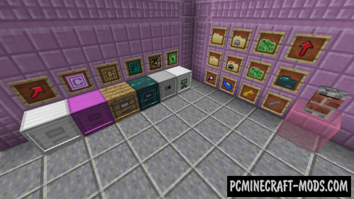 Real Filing Cabinet Mod For Minecraft 1.12.2, 1.11.2, 1.10 