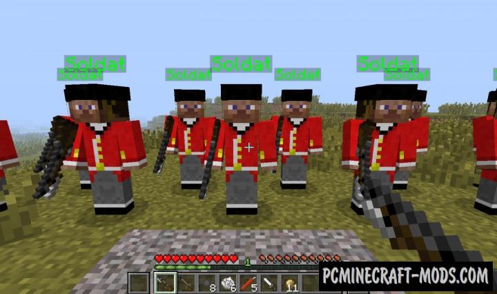 Custom NPCs - New Mob Creator Mod Minecraft 1.16.5, 1.13.2, 1.12.2