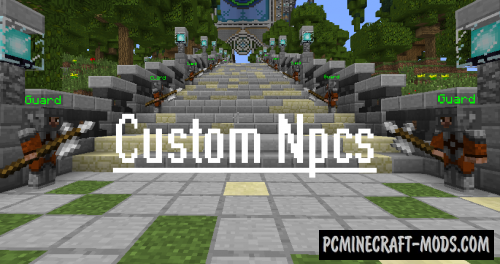Custom NPCs - New Mob Creator Mod Minecraft 1.13.2, 1.12.2
